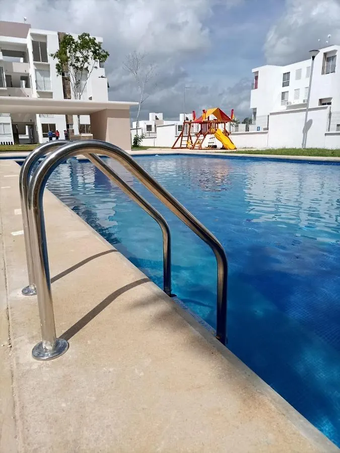 Apartmán Palma Bambu. Playa del Carmen