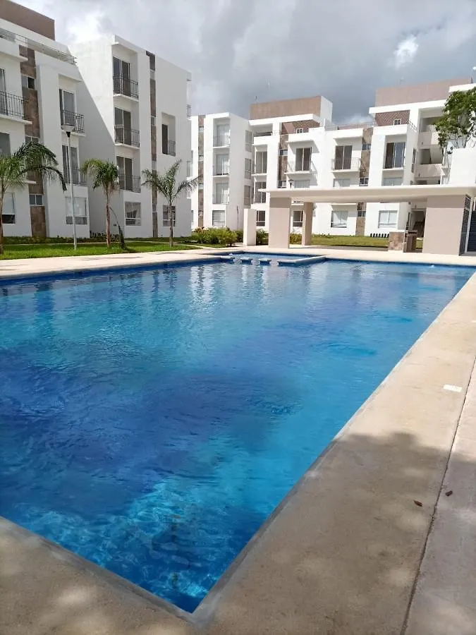 Apartmán Palma Bambu. Playa del Carmen
