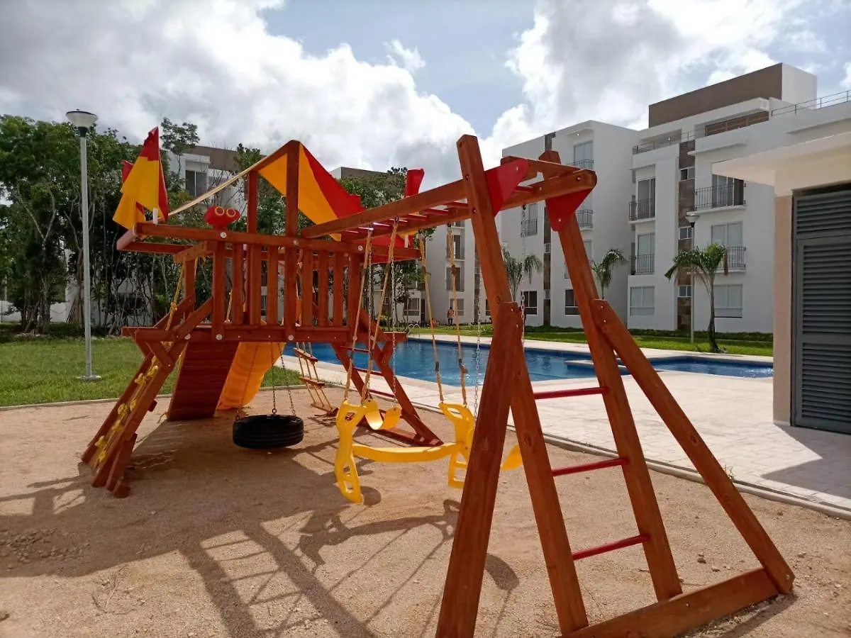 Apartmán Palma Bambu. Playa del Carmen Mexiko