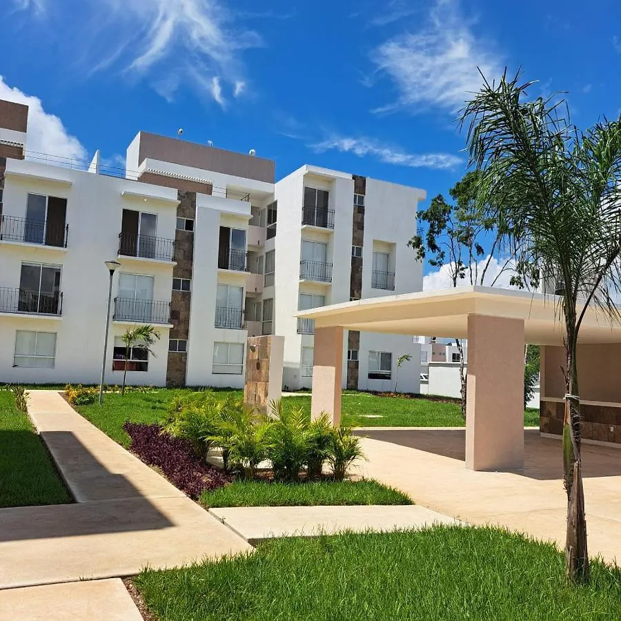 Apartmán Palma Bambu. Playa del Carmen Mexiko