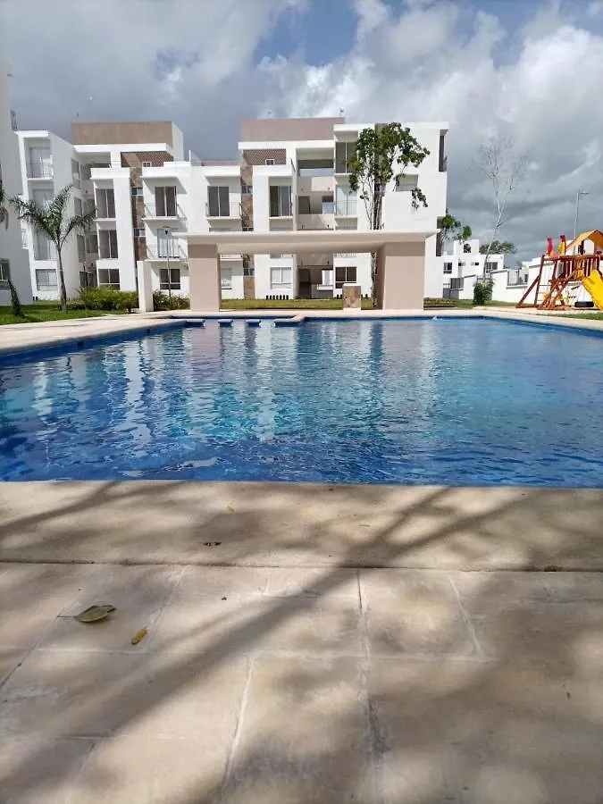Apartmán Palma Bambu. Playa del Carmen