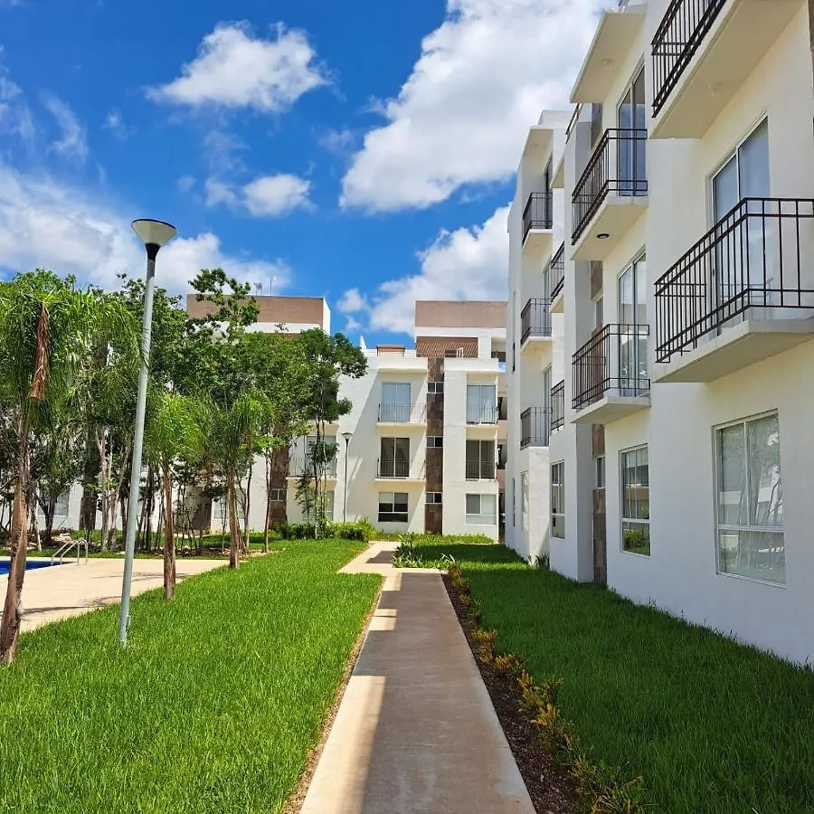 Apartmán Palma Bambu. Playa del Carmen Mexiko